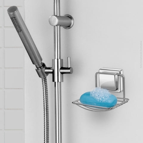 Saboneteira De Parede Fixação Ventosa Suporte Porta Sabonete Em Barra Arthi Saboneteira De Parede Fixação Ventosa Suporte Porta Sabonete Em Barra Arthi