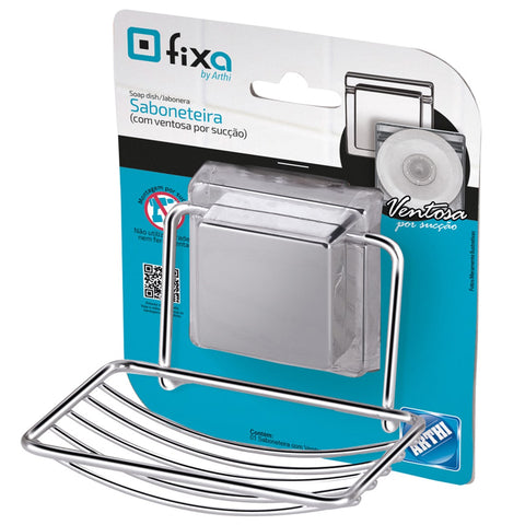 Saboneteira De Parede Fixação Ventosa Suporte Porta Sabonete Em Barra Arthi Saboneteira De Parede Fixação Ventosa Suporte Porta Sabonete Em Barra Arthi