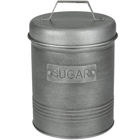 Pote para Açúcar 1,50L Lata Sugar Porta Condimentos em Aço Soho Yoi Grafite Pote para Açúcar 1,50L Lata Sugar Porta Condimentos em Aço Soho Yoi Grafite