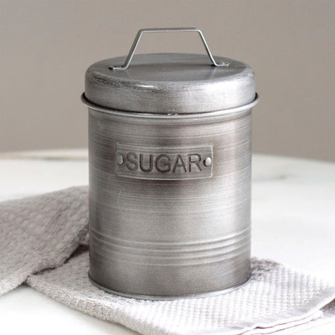 Pote para Açúcar 1,50L Lata Sugar Porta Condimentos em Aço Soho Yoi Grafite Pote para Açúcar 1,50L Lata Sugar Porta Condimentos em Aço Soho Yoi Grafite
