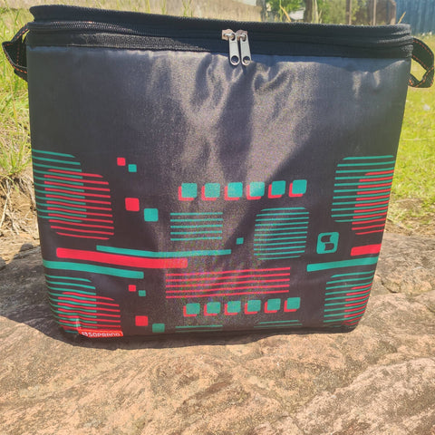Bolsa Térmica Cooler 30 Litros Soprano Dobrável a Melhor Vermelha