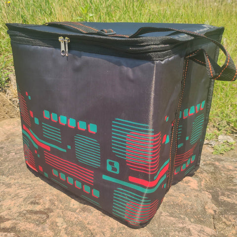 Bolsa Térmica Cooler 30 Litros Soprano Dobrável a Melhor Vermelha