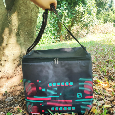 Bolsa Térmica Cooler 30 Litros Soprano Dobrável a Melhor Vermelha