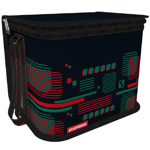 Bolsa Térmica Cooler 30 Litros Soprano Dobrável a Melhor Vermelha