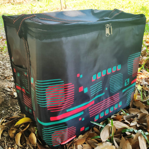 Bolsa Térmica Cooler 30 Litros Soprano Dobrável a Melhor Vermelha