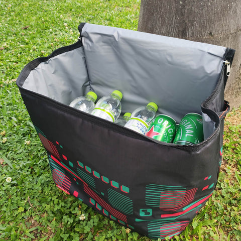 Bolsa Térmica Cooler 30 Litros Soprano Dobrável a Melhor Vermelha