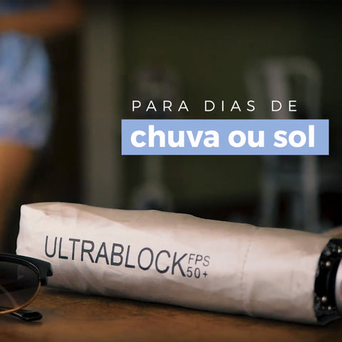 Guarda-chuva Fazzoletti Ultrablock Manual Sombrinha Pequena