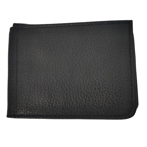 Carteira Masculina Pequena de Bolso Carteira de Couro Preto