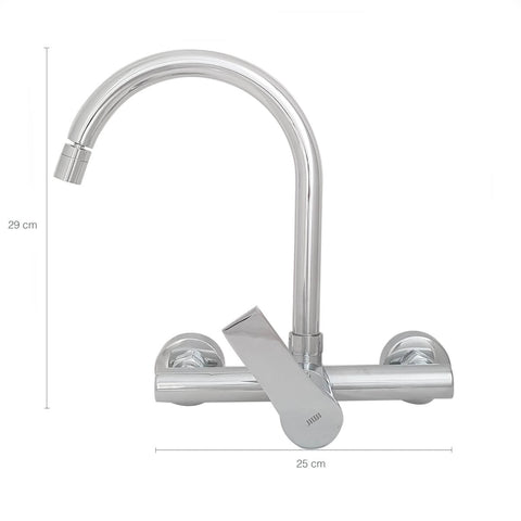 Torneira Com Misturador Torneira De Parede Para Cozinha Jiwi