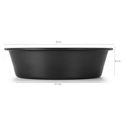 Forma Redonda Para Bolo Piscina 24 cm Assadeira Para Bolo Ballerine Antiaderente Multiflon