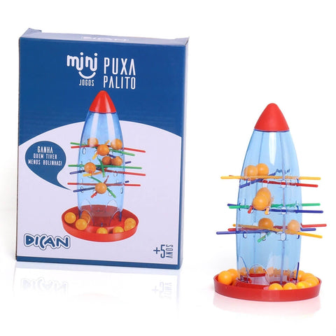 Jogo Infantil Puxa Palito Mini Jogos Dican Brinquedos Divertidos  Colorido