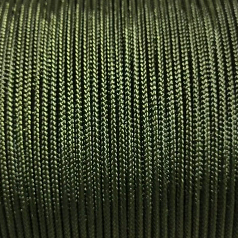 Corda Sobrevivência 39Kg Paracord 425 Libras Verde Oliva Natureza Aventura 10 Metros Resistente 3mm