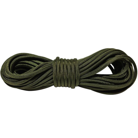 Paracord 550 Libras 4mm Corda De Sobrevivência Tática Militar 10 Metros 366kgf Verde Oliva