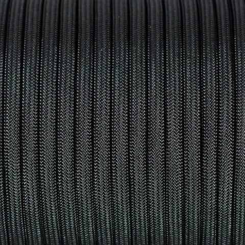 Paracord 750 Libras 5mm 387kg Corda de Sobrevivência Resistente 10 Metros Preto