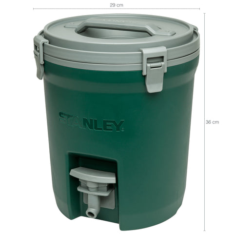 Garrafão Térmico com Torneira 7,5L Aço Inox e Plástico Jug Térmica Stanley Green