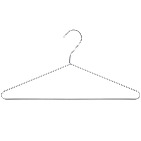 Conjunto 50 Cabides de Roupas Cromados Cabides para Guarda Roupas e Closets Passerini