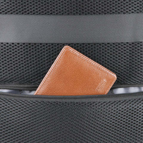 Mochila Antifurto Tonin Com Usb Cinza Para Notebook 15'' Anti Roubo