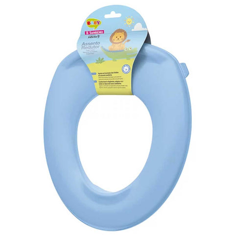 Redutor Assento Infantil Para Tampa De Vaso Sanitário Banheiro Sanremo Azul