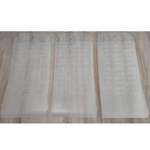 Kit Conjunto 3 Cintas Organizadoras para Manta Edredom 95x22cm Dello Cristal