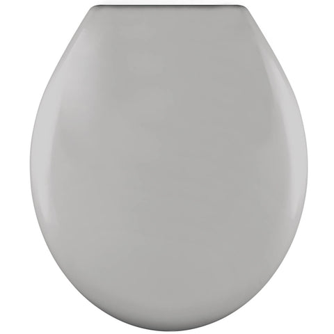 Assento Sanitário Almofadado para Vaso Sanitário Banheiro Clássico Cinza Sanremo