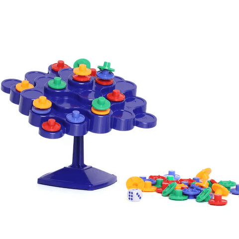 Jogo Infantil Equilibrista 2 a 3 Jogadores Linha Mini Jogos Dican Azul