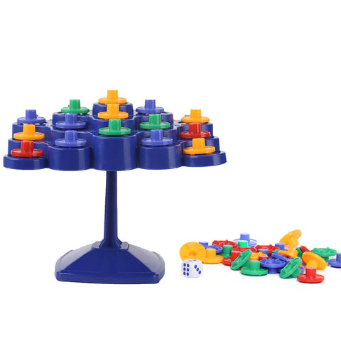 Jogo Infantil Equilibrista 2 a 3 Jogadores Linha Mini Jogos Dican Azul