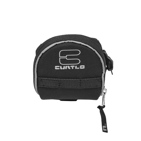 Bolsa de Selim IIl Curtlo para Bicicleta Bag para Bike com 1 Compartimento 0,4l Preto