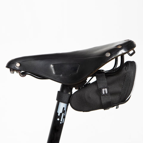 Bolsa de Selim IIl Curtlo para Bicicleta Bag para Bike com 1 Compartimento 0,4l Preto