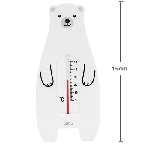 Termômetro de Banheira Buba Termômetro de Banho Infantil para Bebê Urso Polar