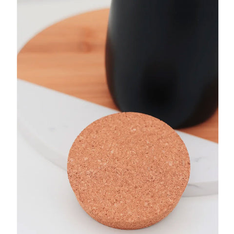 Kit 2 Latas Porta Condimentos Sugar e Coffee 850ml Potes para Açúcar e Café em Metal OAK Yoi Preto