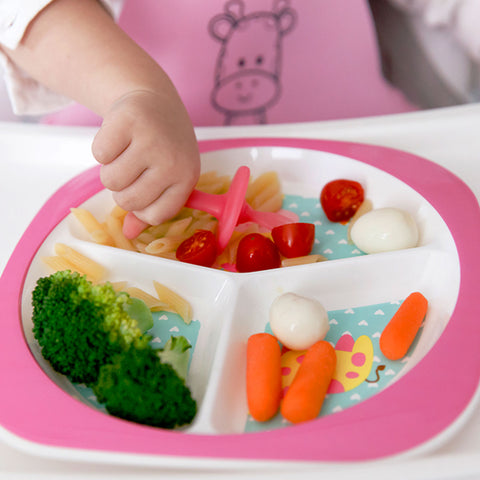 Garfinho Infantil com Limitador para Frutas e Legumes Buba Colorido