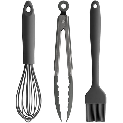 Conjunto Pegador Batedor E Pincel De Silicone