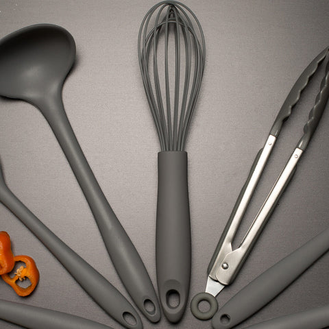 Conjunto Pegador Batedor E Pincel De Silicone