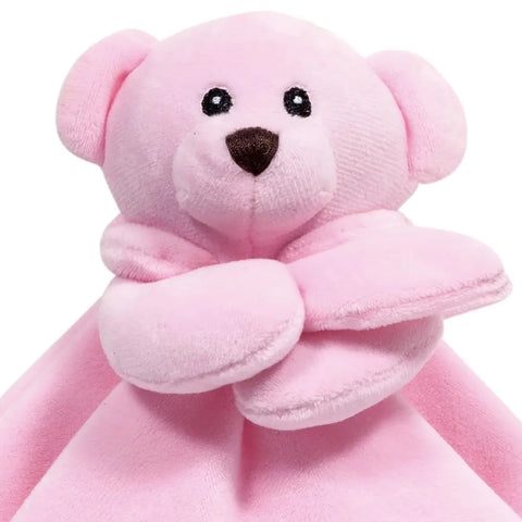 Naninha de Bebê Buba Soft Poliéster Pelúcia de Urso em Cores Sortidas