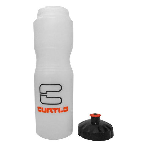 Garrafa Squeeze Plástica para Água Curtlo Garrafa Academia Hidratação 900ml Transparente