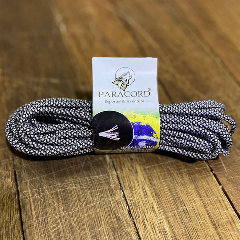 Paracord 550 Libras 4mm Corda De Sobrevivência Tática Militar 10 Metros 366kgf Branco Diamond