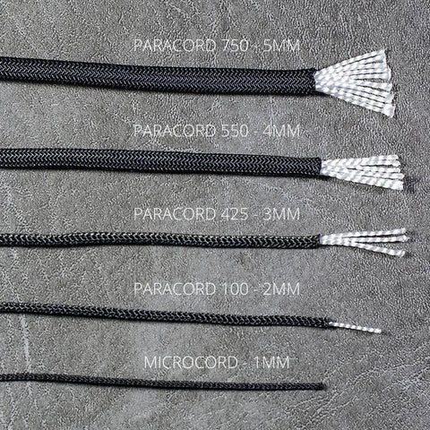 Paracord 550 Libras 4mm Corda De Sobrevivência Tática Militar 10 Metros 366kgf Vermelha