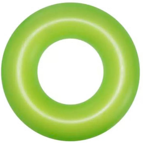 Boia para Piscina Inflável Circular 91cm Adulto Redonda 45kg Bestway Verde Neon