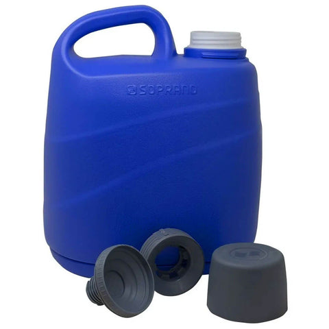 Garrafa Térmica Bebidas Quente e Frio Soprano Botijão de Água 5 Litros Azul