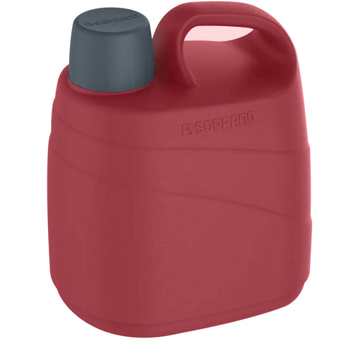 Garrafa Térmica Bebidas Quente e Frio Soprano Botijão de Água 5 Litros Vermelho