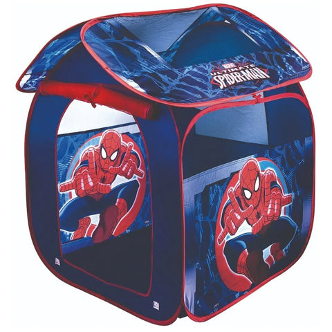 Barraca Infantil Portátil e Dobrável Casa do Homem Aranha Marvel Zippy Toys Azul