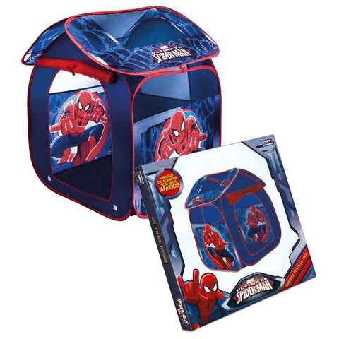 Barraca Infantil Portátil e Dobrável Casa do Homem Aranha Marvel Zippy Toys Azul