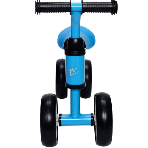 Andador Bicicleta de Treinamento Infantil sem Pedal Guidão Anatômico Bike Equilíbrio Zipp Toys Azul