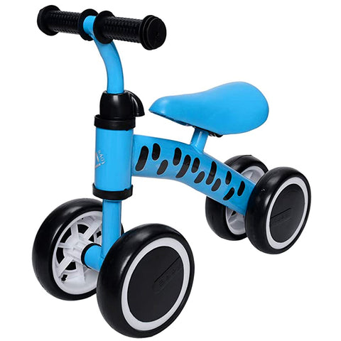 Andador Bicicleta de Treinamento Infantil sem Pedal Guidão Anatômico Bike Equilíbrio Zipp Toys Azul