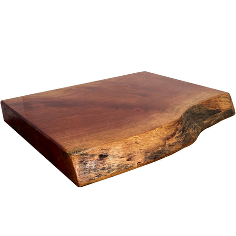 Bancada de Banheiro Rústica em Madeira 60x43cm com Cuba de Cerâmica 34x29,5cm Branca