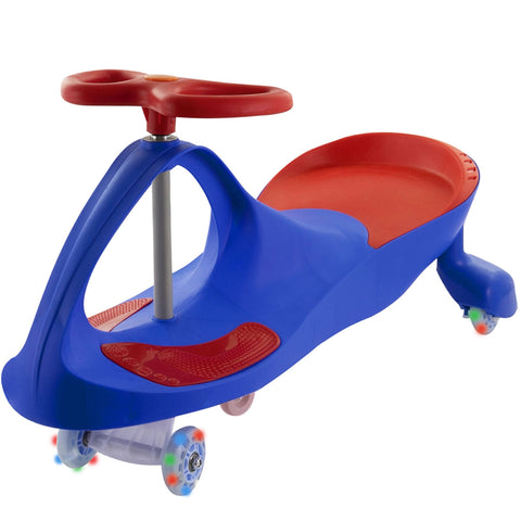 Carrinho Infantil Gira Gira com Direção Anatômica Zippy Toys em Metal e Plástico Azul