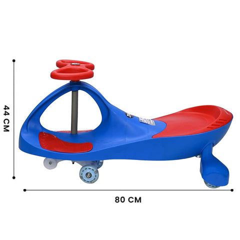 Carrinho Infantil Gira Gira com Direção Anatômica Zippy Toys em Metal e Plástico Azul