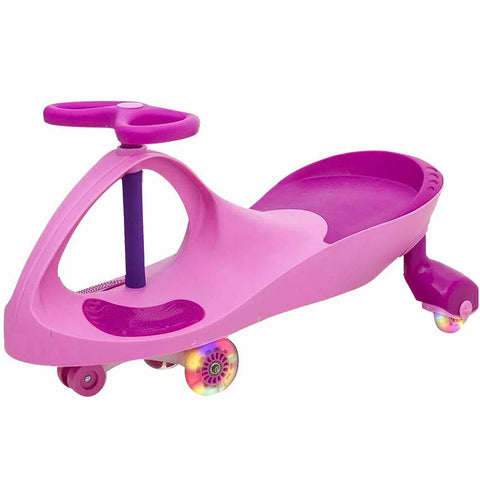 Carrinho Infantil Gira Gira com Direção Anatômica Zippy Toys em Metal e Plástico Rosa