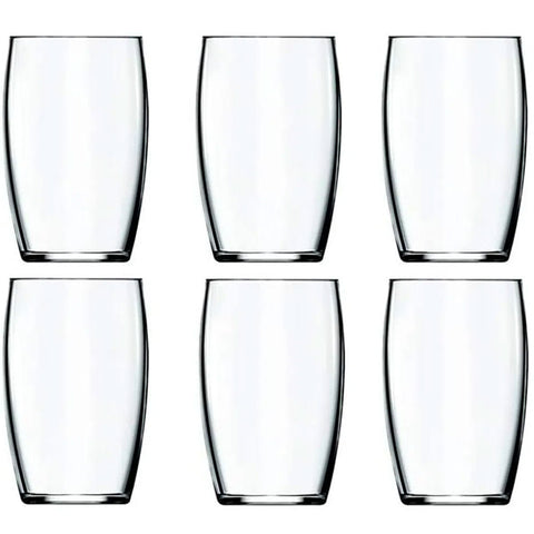 Conjunto 6 Copos de Vidro para Água Suco e Refrigerante Prosa Nadir Figueiredo 300ml Transparente