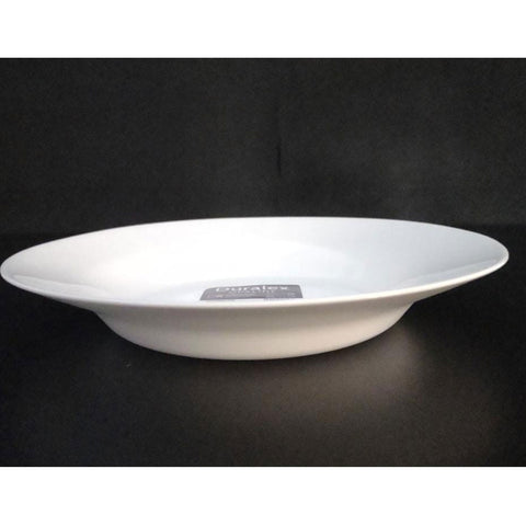 Prato Menu Fundo Duralex Opaline Temperado 23cm Branco